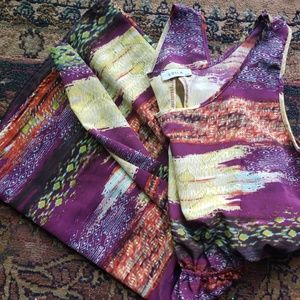 Vintage Colorpatch Springtime Dress